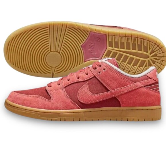 Nike SB Dunk Low Adobe Mens Shoes Size 10.5 Adobe Red/Gum DV5429-600 NEW main image 4